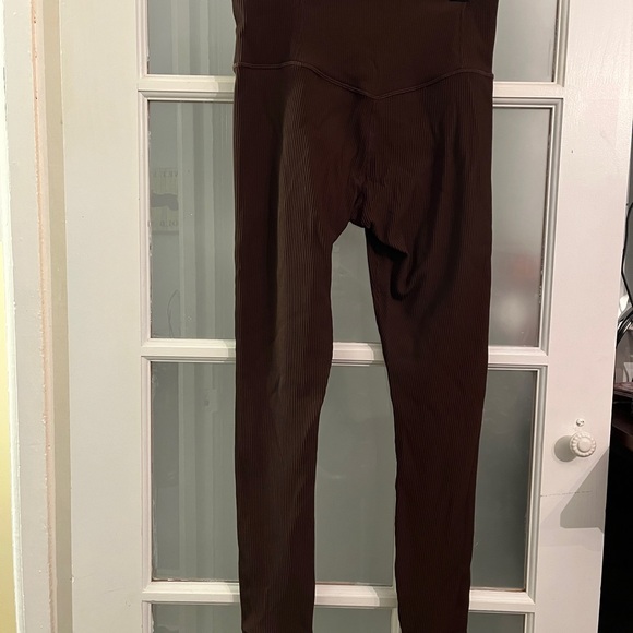 Athleta Elation High-Waisted ribbed Leggings - Picture 4 of 8